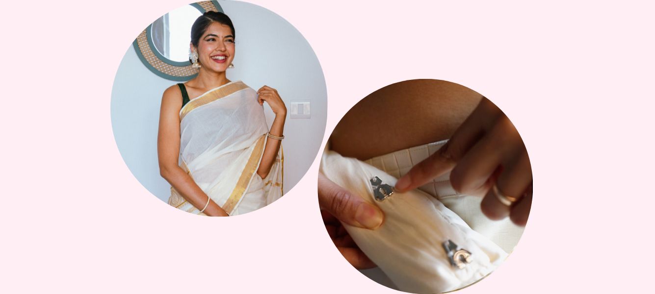 This Ready To Wear Saree Can Be Draped in Under 1 Minute! – Binks