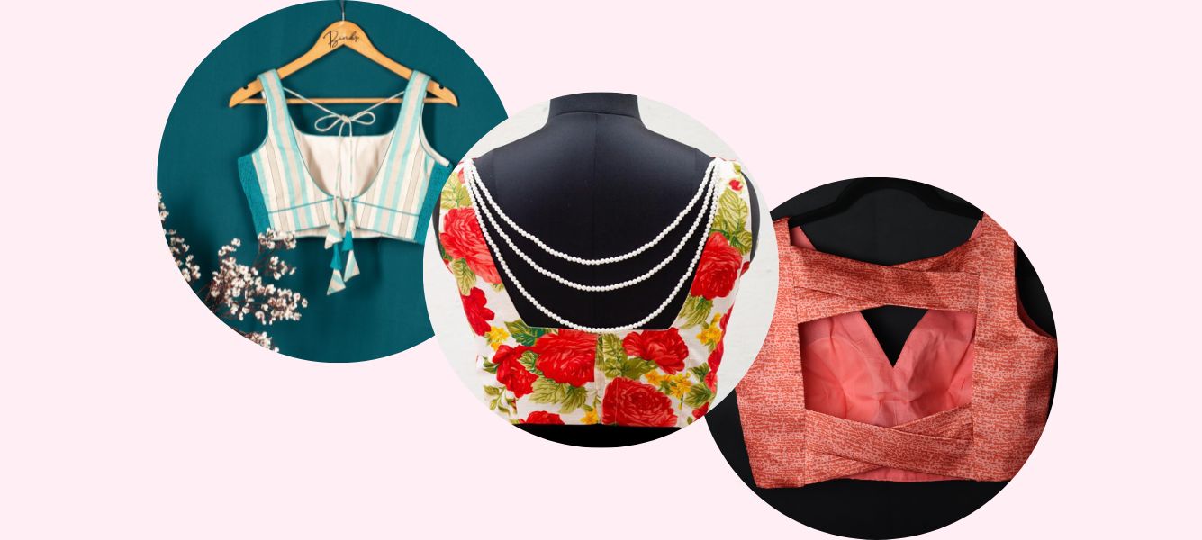 20 Gorgeous Back Hook Blouse Designs That Will Steal The Show