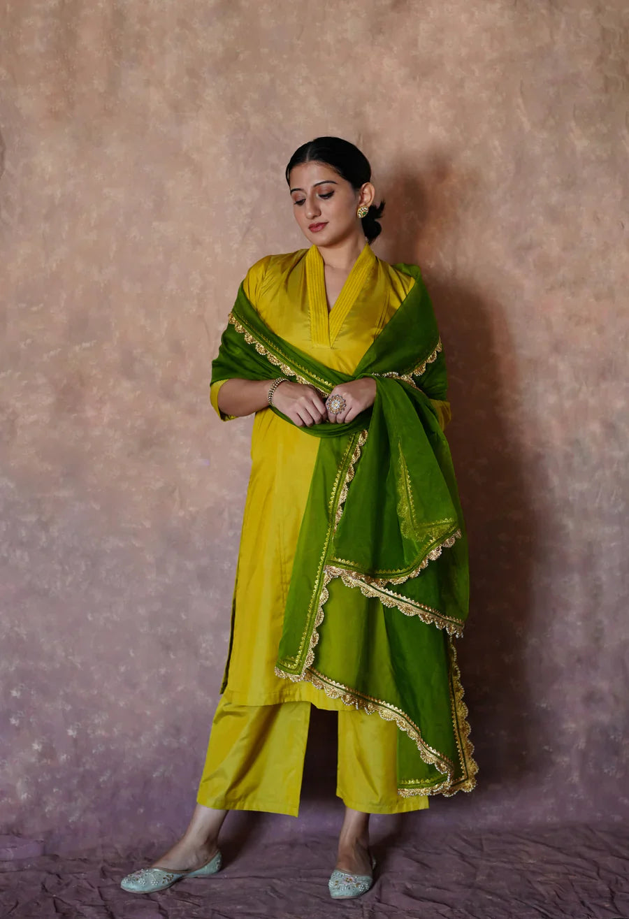 Yellow Kurta
