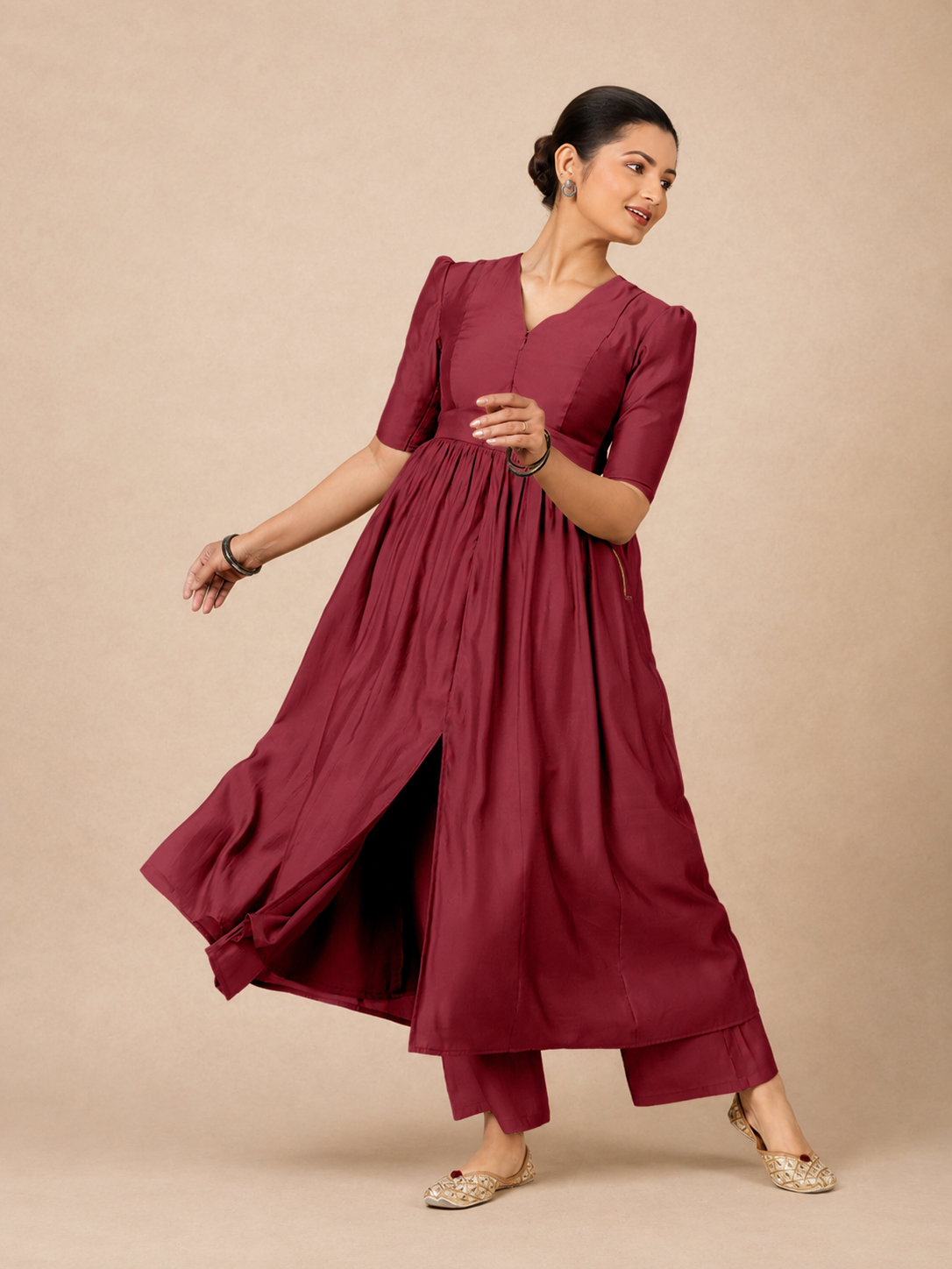 Red Kurta
