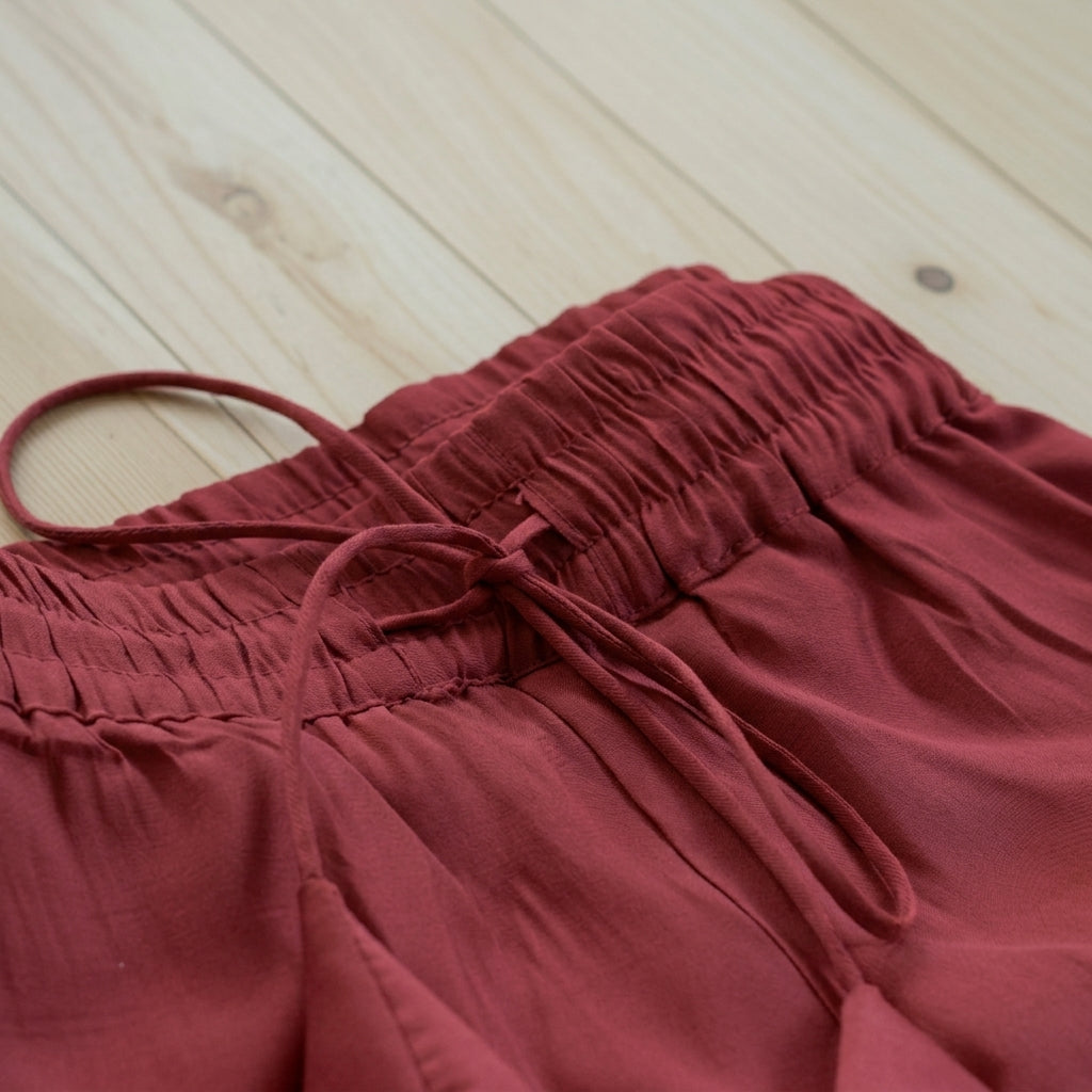 Jugnu x Tyohaar | Red Meenakari Angrakha-Sharara Set