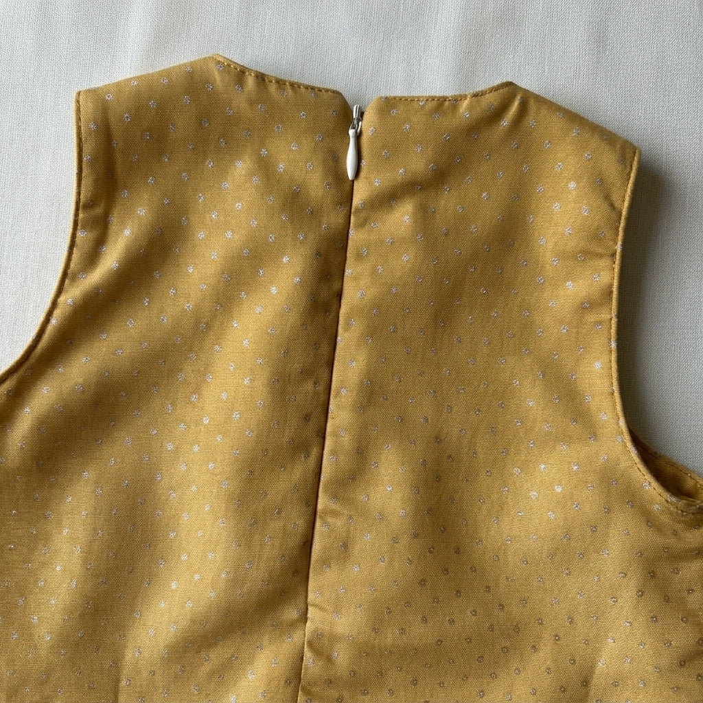 Kitty x Tyohaar | Gold Foil Chandheri Tent Style Kurta & Flared Pant Set