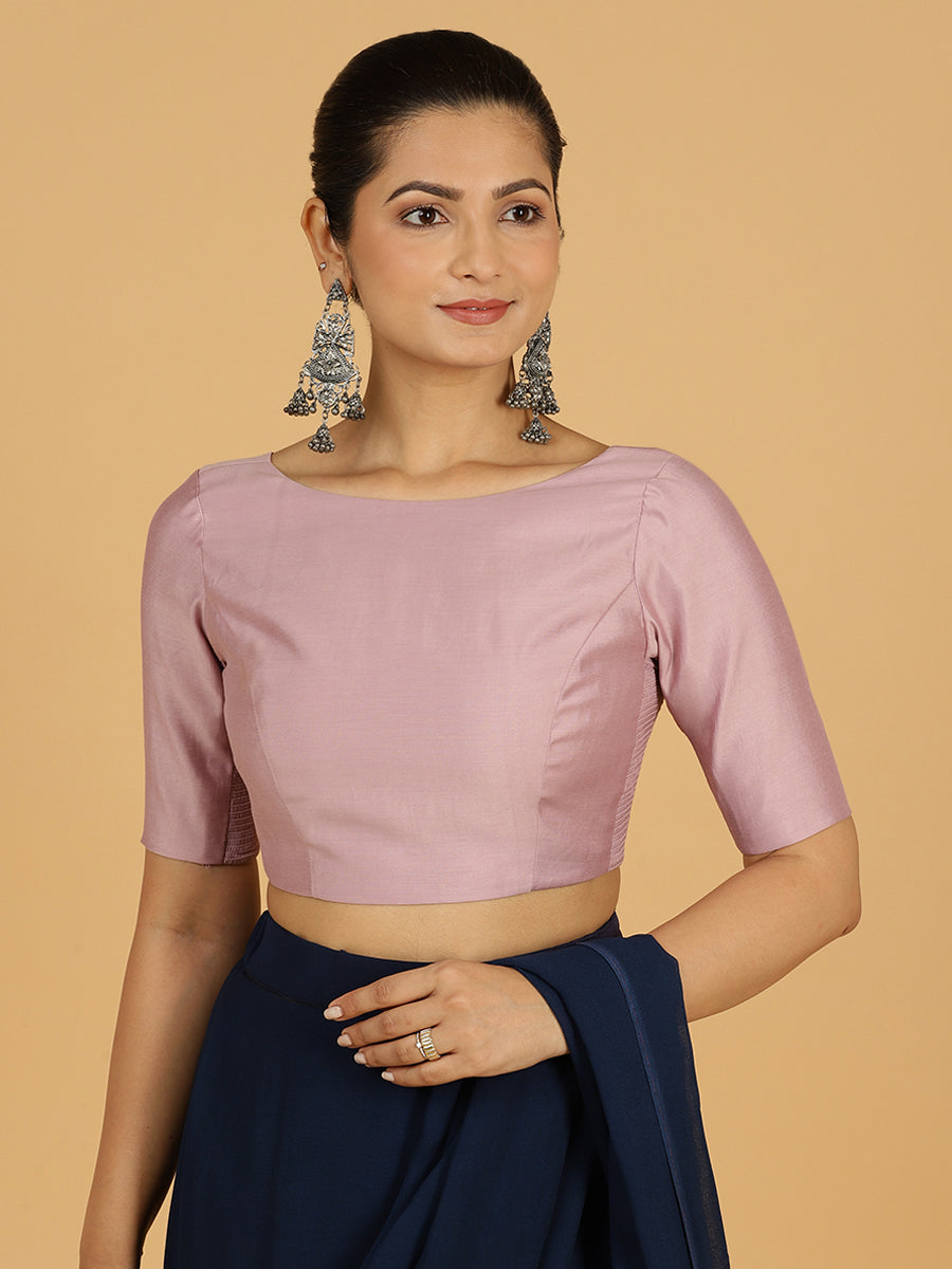 Trisha x Rozaana | Saree Blouse in Lilac