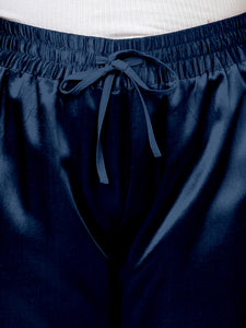 Fiza x Tyohaar | Midnight Blue Mashru Silk Pants