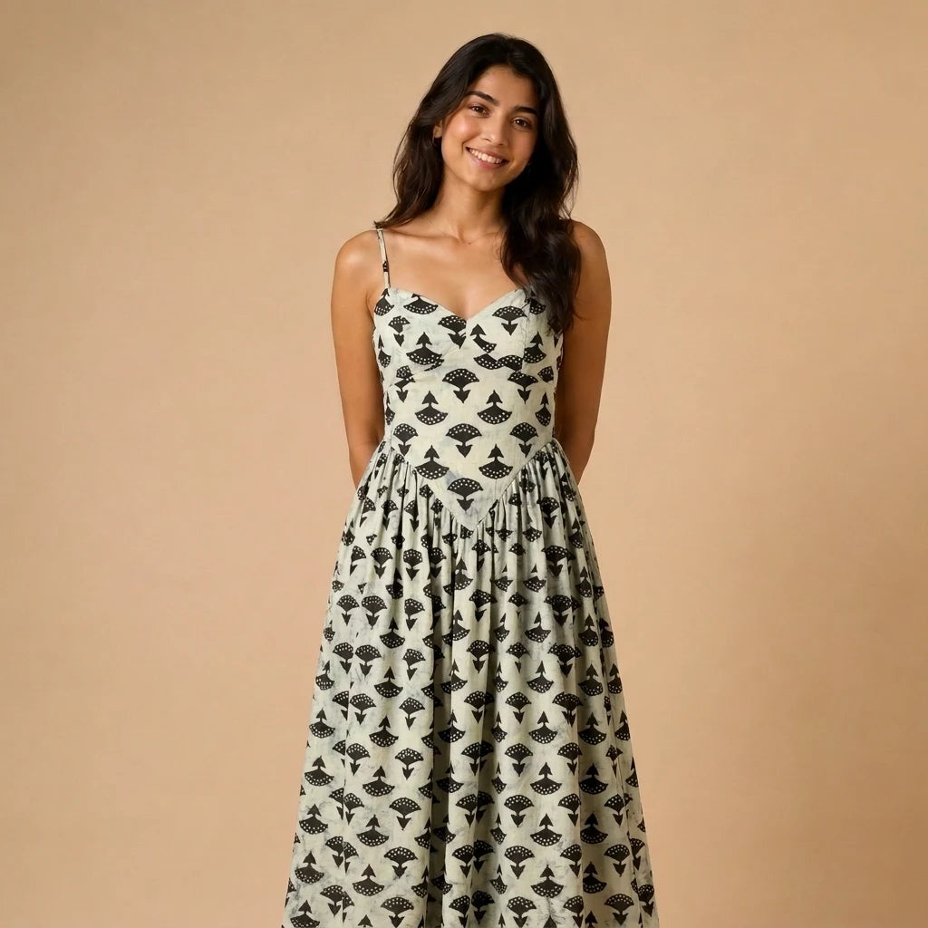 Brown Floral Bud – main
