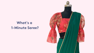 Everything you Need to Know About the 1-Minute Saree by Binks