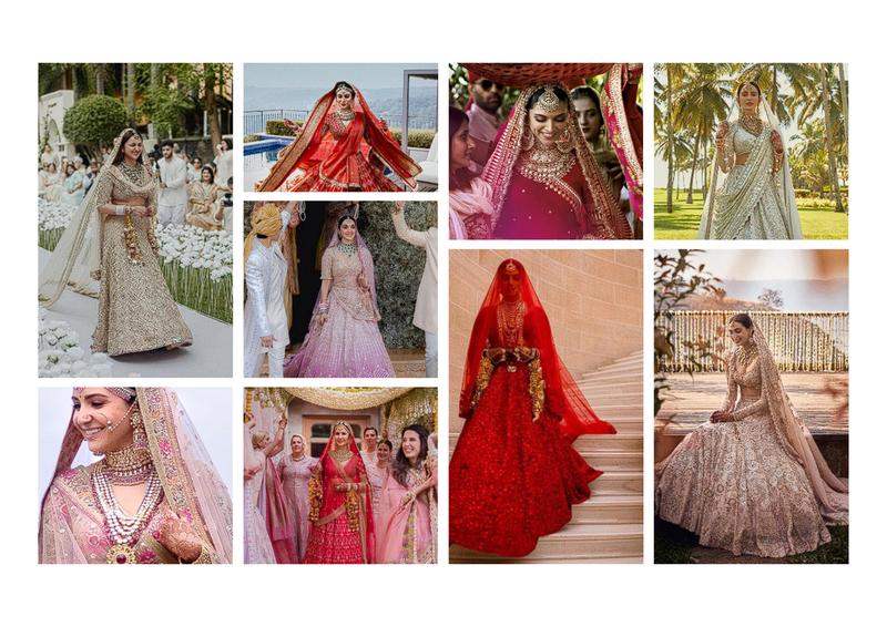 Bollywood Bridal Lehengas