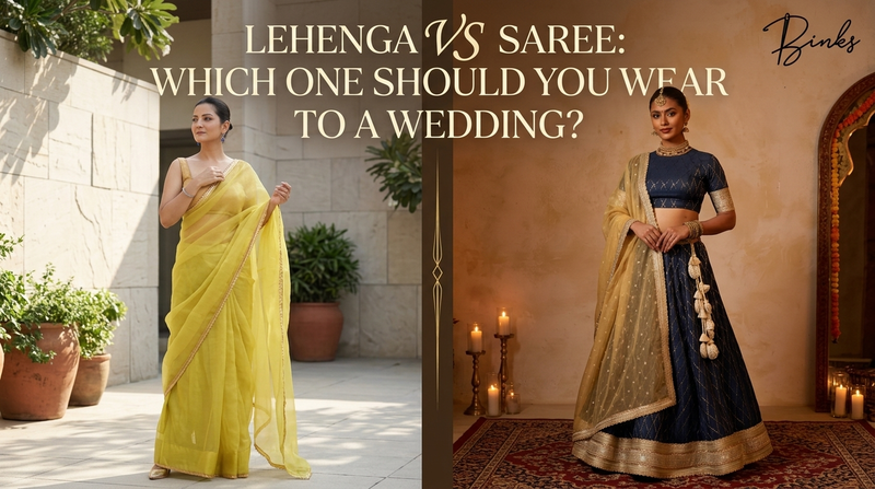 Lehenga vs Saree