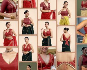 The Radiance of Red: Celebrating the Vivacity of the Red Saree Blouse