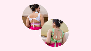 Our Favourite Tie-up Saree Blouse Back Designs That Can Be Copped Right Now