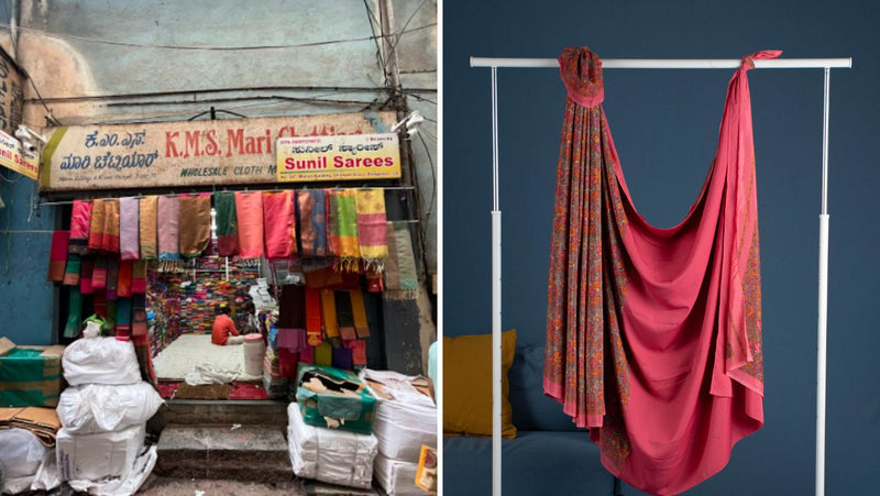 best saree shops in chickpet