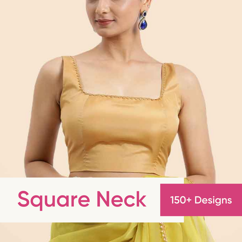Readymade Square Neck Blouses