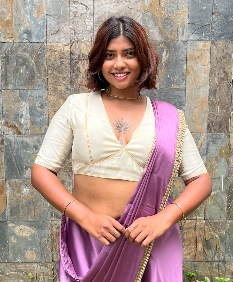 Readymade Saree Blouse For Plus Size