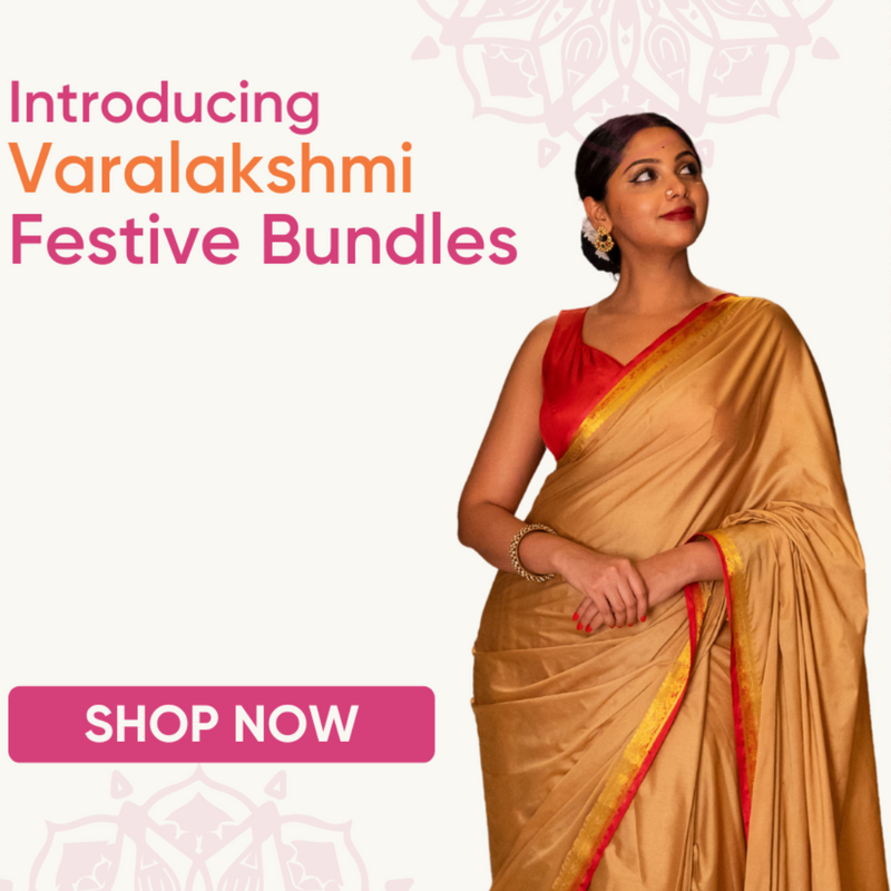 Shop Readymade Blouses and Ready To Wear Sarees for Varalakshmi Vratam