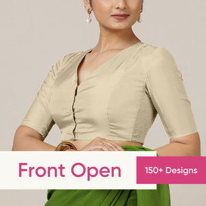 Readymade Green Sleeveless Saree Blouse in Silk With Boat Neckline Indian Saree  Blouse Wedding Designer Silk Blouse Blouse USA, Canada -  Norway