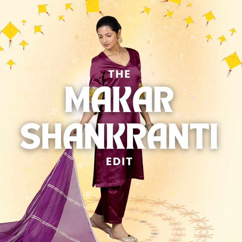 Indian Ethnic Wear For Women For Makar Sankranti