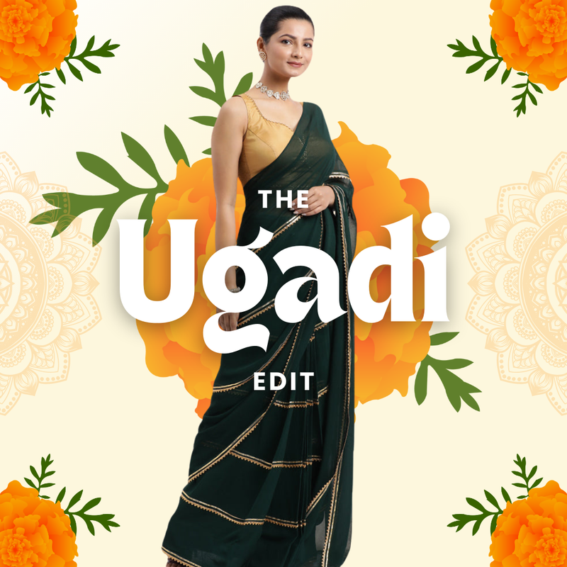 Shop Handpicked Saree Blouses and Ready To Wear Sarees For Ugadi