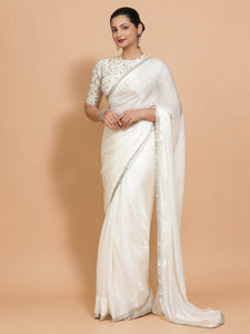 Diana x Tyohaar | Opal Mist Tissue Ready-to-Wear One Minute Saree