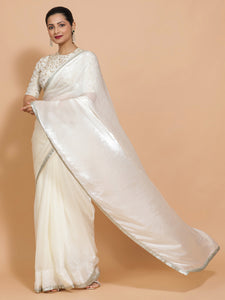 Diana x Tyohaar | Opal Mist Tissue Ready-to-Wear One Minute Saree