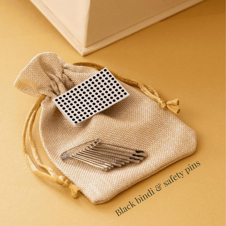 The Classic Kasavu Kit - Get Onam-Ready Box Festive Fashion Box (view 7).