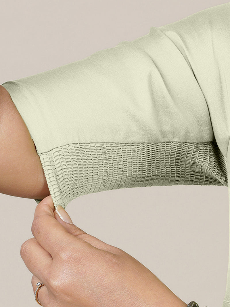 Faiza x Rozaana | A Line Kurta in Ivory with Thread Work | Coords or Only Kurta-Binks