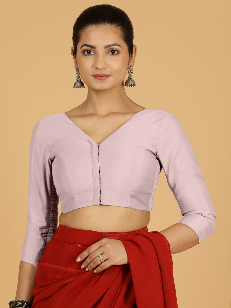 Alia x Rozaana | Saree Blouse in Lilac-Binks
