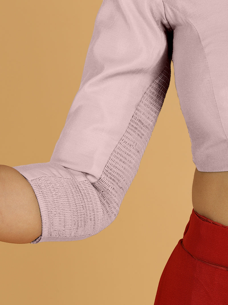 Alia x Rozaana | Saree Blouse in Lilac-Binks