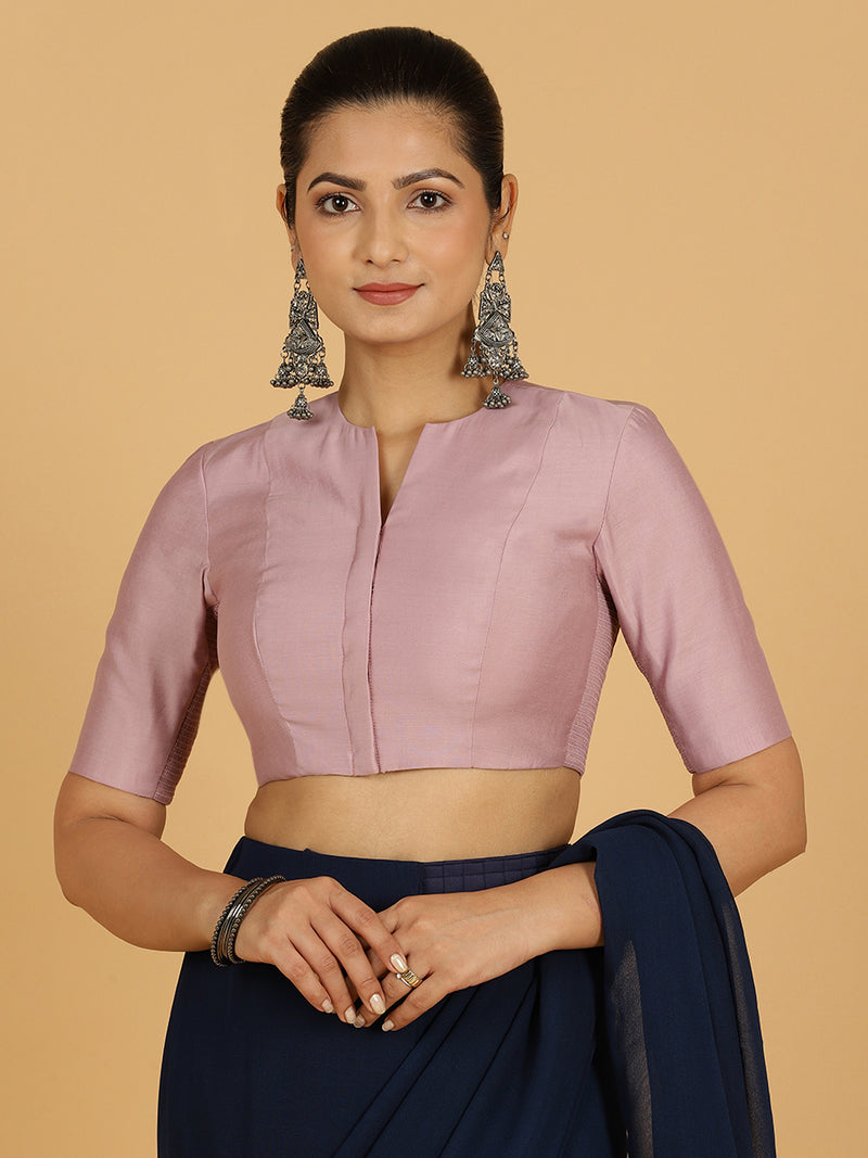 Simar x Rozaana | Saree Blouse in Lilac-Binks