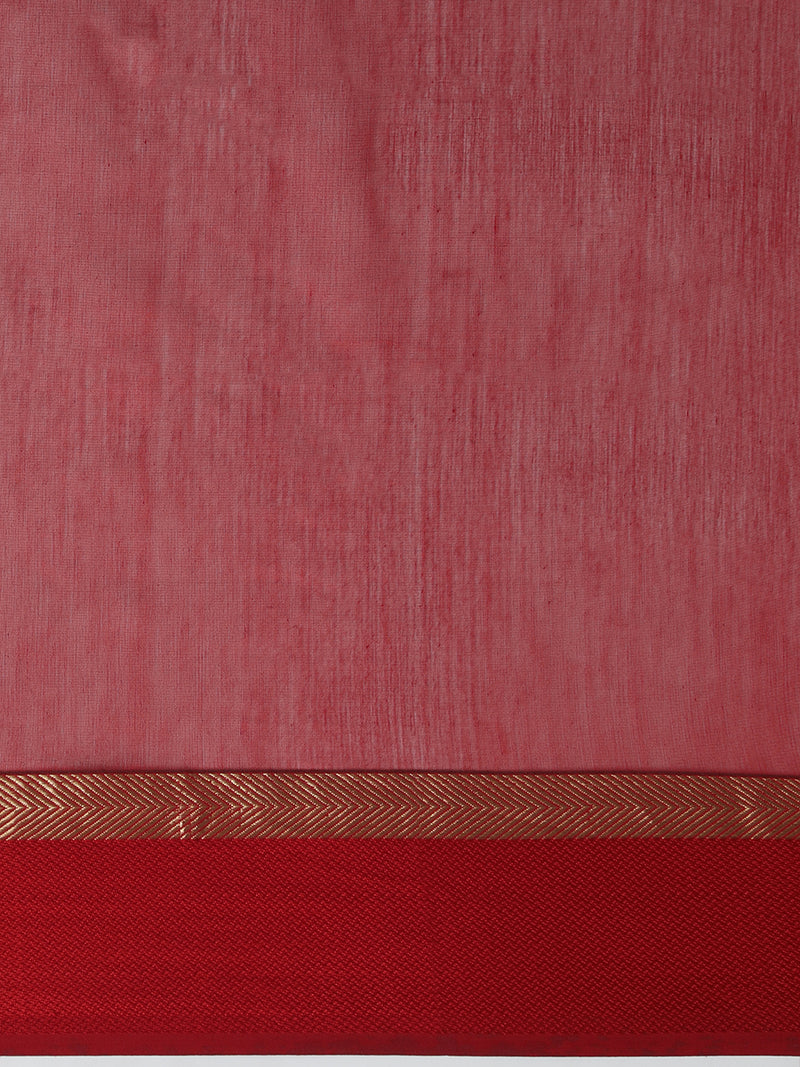 Maheshwari Cotton Silk Black Saree With Woven Butta-Binks