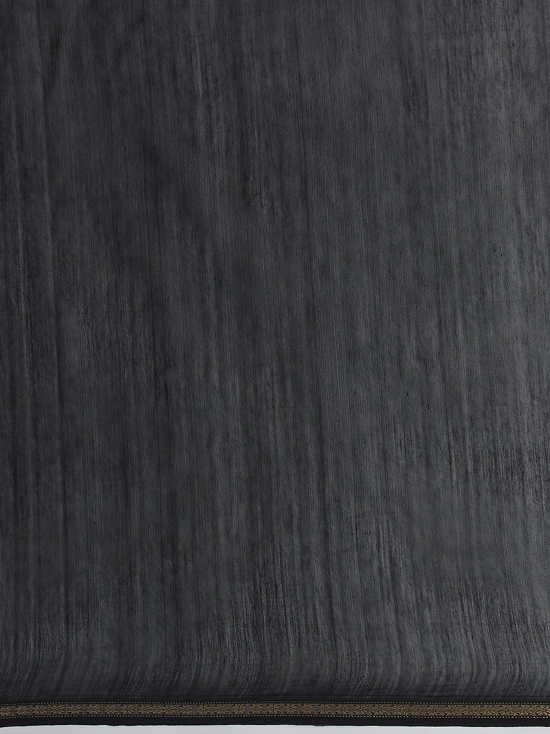 Maheshwari Cotton Silk Violet Saree With Chameli Phool Butta-Binks