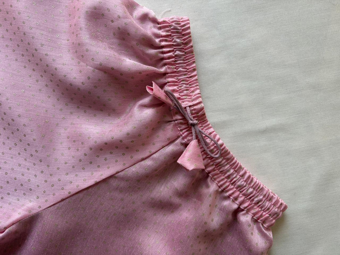 Kitty x Tyohaar Kidswear - Girls, in Chandheri, featuring sleeveless and jewel neckline, made for party & festive (view 7).