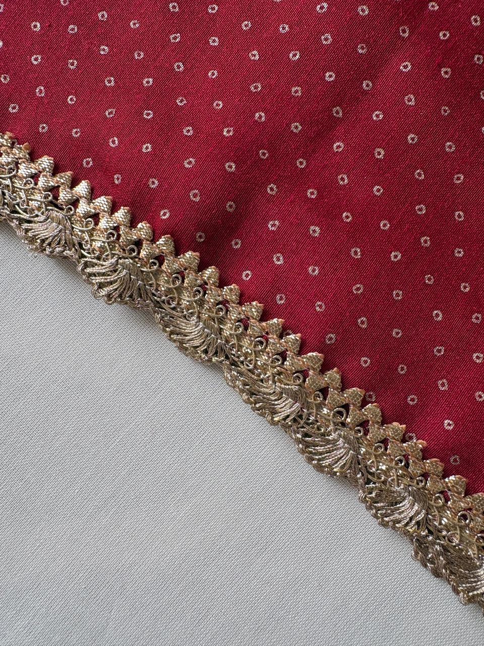 Kitty x Tyohaar Kidswear - Girls, in Chandheri, featuring sleeveless and jewel neckline, made for party & festive (view 6).