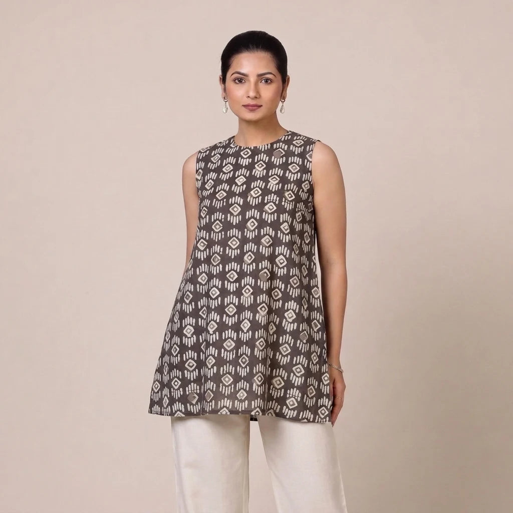 Brown Tribal Print – main
