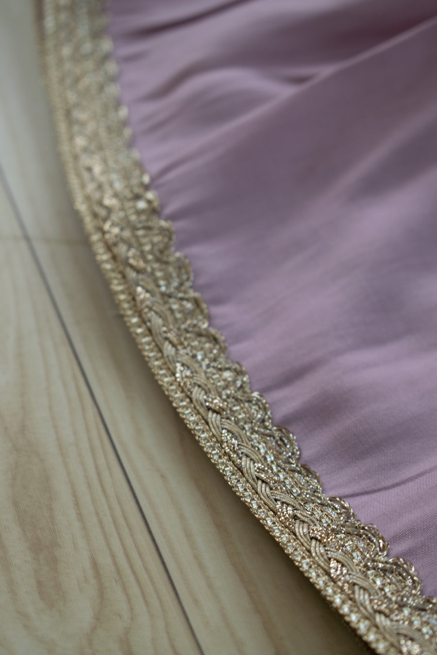 Jugnu x Tyohaar | Violet Meenakari Angrakha-Sharara Set
