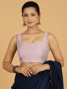 Kasturi x Rozaana | Sleeveless Saree Blouse in Lilac