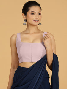 Kasturi x Rozaana | Sleeveless Saree Blouse in Lilac