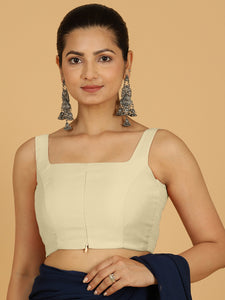 Nirma x Rozaana |  Saree Blouse in Ivory