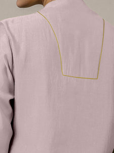 Paakhi x Rozaana | A Line Kurta in Lilac with Thread Work | Coords or Only Kurta